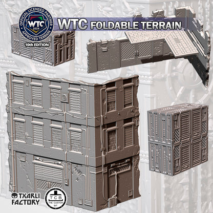 WTC Foldable Sovietic Set – Official 10th Edition Tournament Terrain for 28–32mm Games