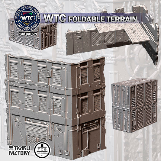 WTC Foldable Sovietic Set – Official 10th Edition Tournament Terrain for 28–32mm Games