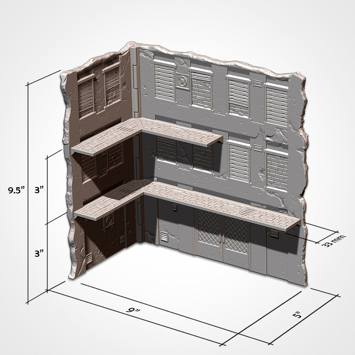 WTC Foldable Sovietic Set – Official 10th Edition Tournament Terrain for 28–32mm Games