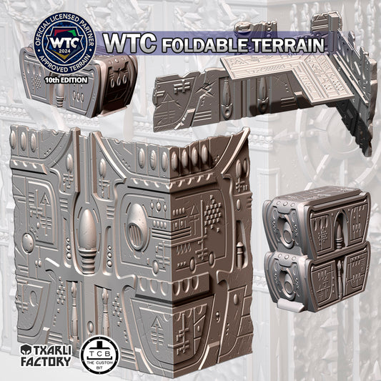 WTC Foldable Eldar Set – Official 10th Edition Tournament Terrain for 28–32mm Games