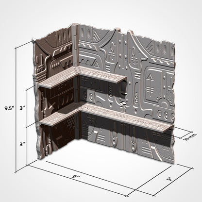 WTC Foldable Eldar Set – Official 10th Edition Tournament Terrain for 28–32mm Games