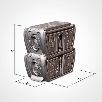 WTC Foldable Eldar Set – Official 10th Edition Tournament Terrain for 28–32mm Games