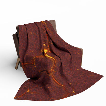 Molten Rift – Soft Fabric Battle Mat (Multiple Sizes)