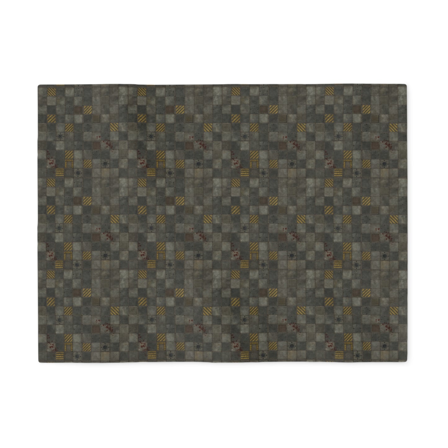 Bloody 2" Industrial Zone – 60"x 80" Soft Fabric Battle Mat