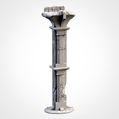 Stone Bridge – Ruined Gothic Arch Terrain for 28–32mm Games