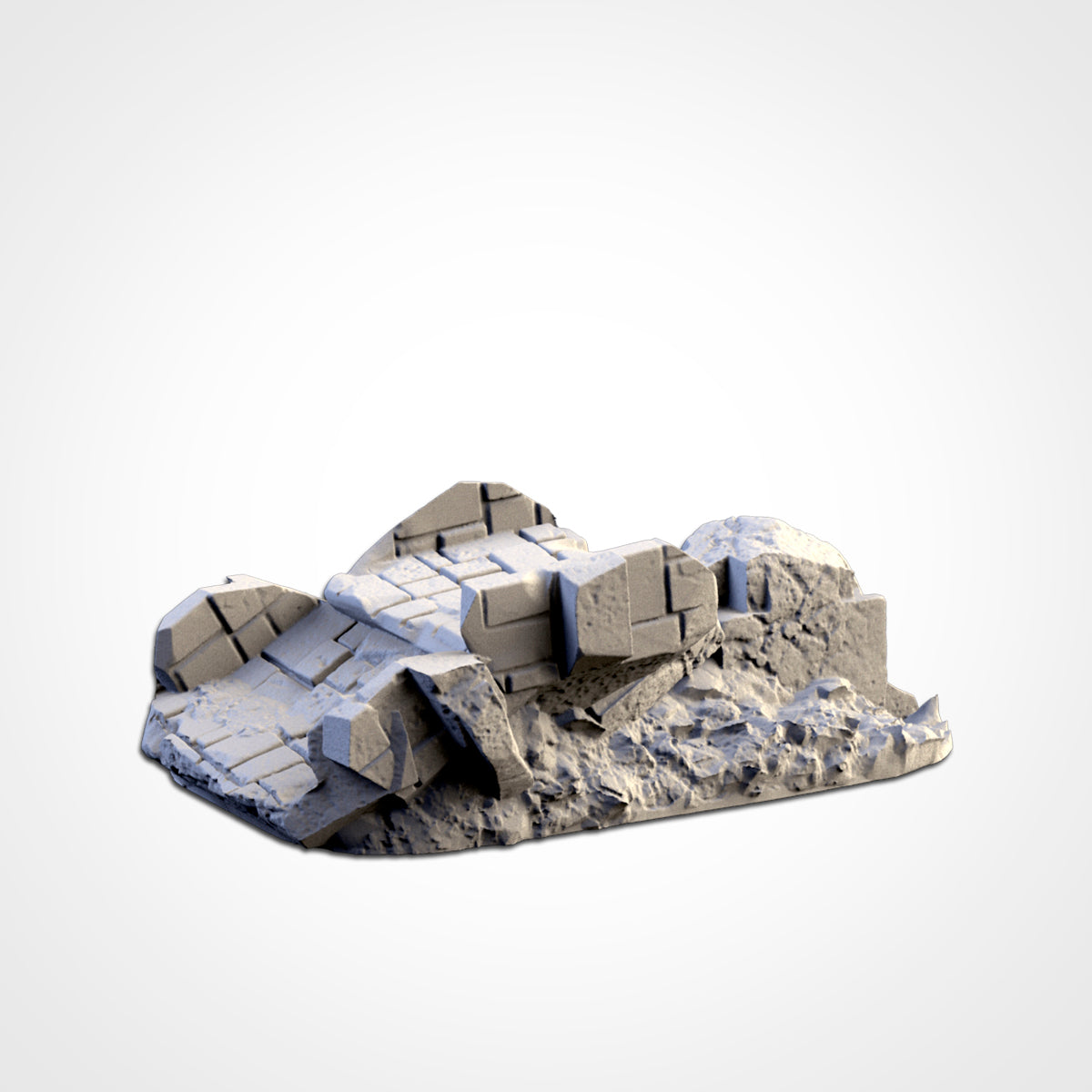 Stone Bridge – Ruined Gothic Arch Terrain for 28–32mm Games