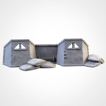 Street Barricades & Sandbags – Modular Cover Terrain for 28–32mm Games
