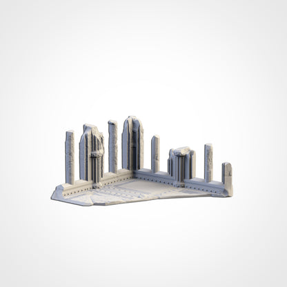 Cathedral Ruins – 3D Printed Gothic Terrain for 28–32mm Games