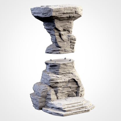 Rocky Mountains – Layered Stone Formations for 28–32mm Wargames