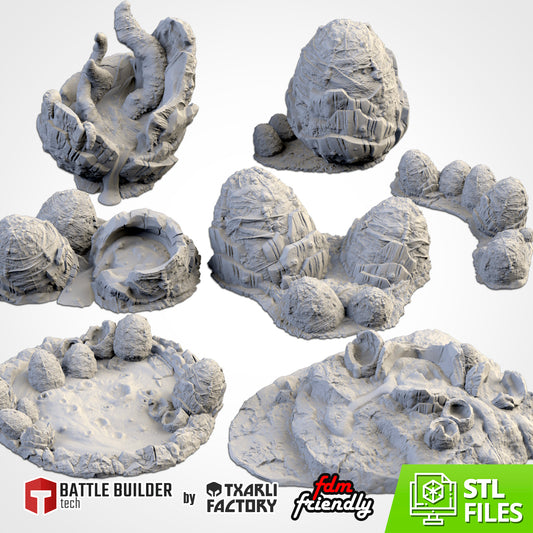 Alien Eggs - Infestation Terrain Set for 28–32mm Games
