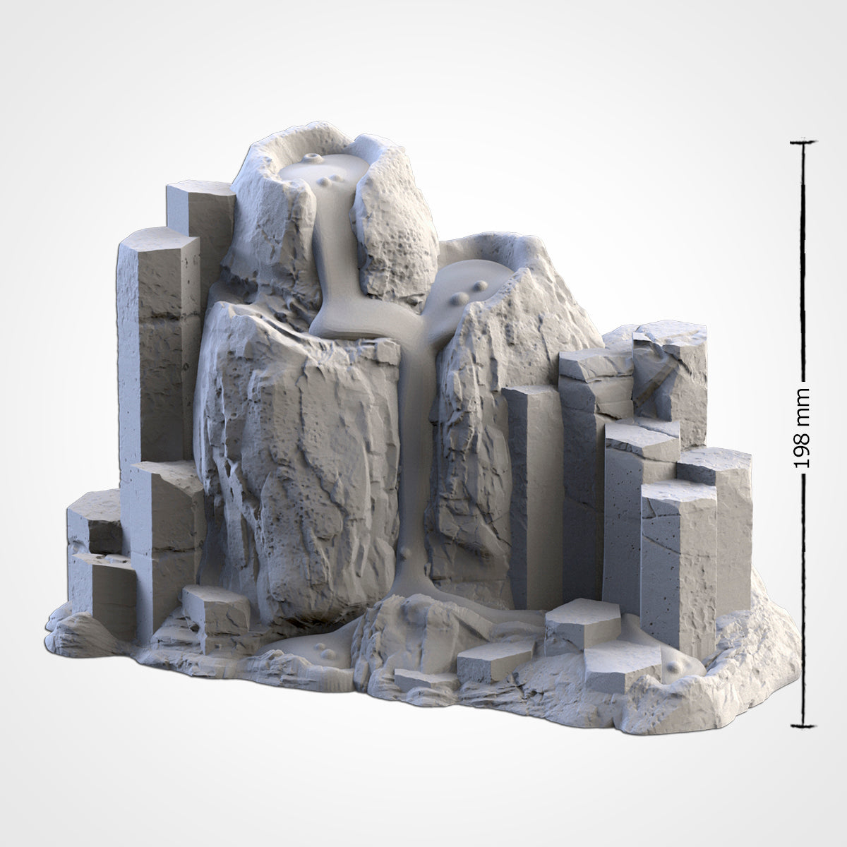 Basalt Volcanoes – 3D Printed Volcanic Terrain for 28–32mm Games