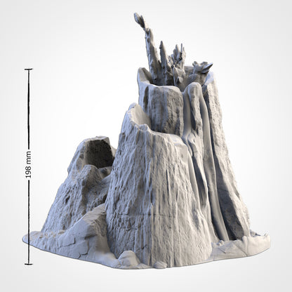 Basalt Volcanoes – 3D Printed Volcanic Terrain for 28–32mm Games