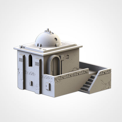 Desert Buildings – Modular Sci-Fi Outpost Set for 28–32mm Games