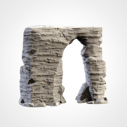 Desert Mountains – Arid Rock Formations for 28–32mm Games