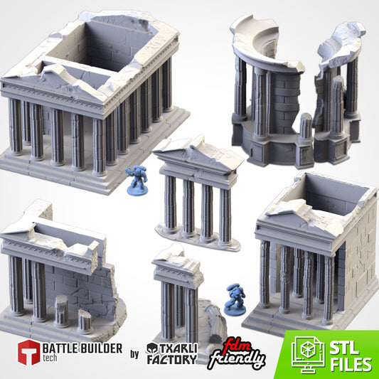 Classic Temples – Ancient Temple Terrain for 28–32mm Games