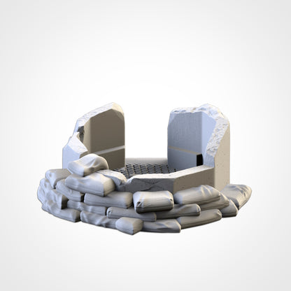 War Bunkers – Modular Military Fortifications for 28–32mm Games