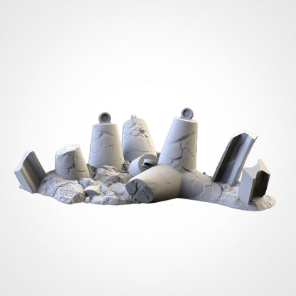 War Bunkers – Modular Military Fortifications for 28–32mm Games