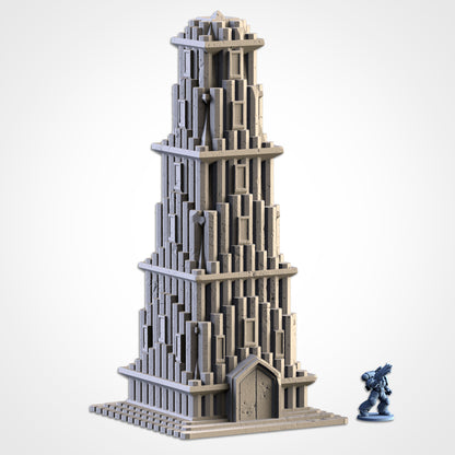Cult Buildings – Brutalist Modular Terrain for 28–32mm Games