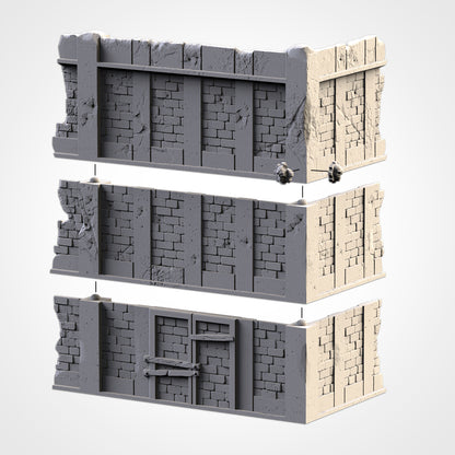 WTC City Ruins Set – Static Tournament Terrain for 28–32mm Games