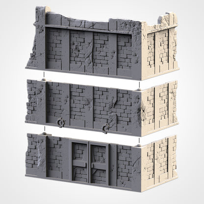 WTC City Ruins Set – Static Tournament Terrain for 28–32mm Games