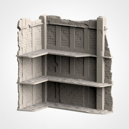 WTC City Ruins Set – Static Tournament Terrain for 28–32mm Games