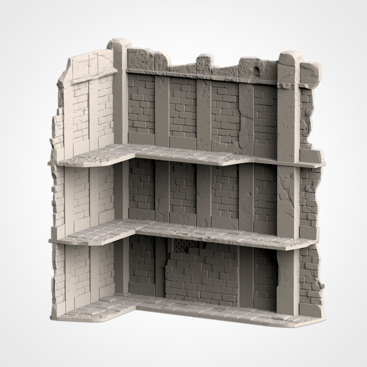 WTC City Ruins Set – Static Tournament Terrain for 28–32mm Games