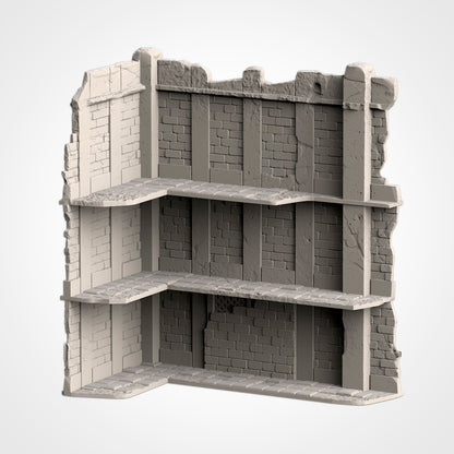 WTC City Ruins Set – Static Tournament Terrain for 28–32mm Games