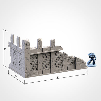 WTC City Ruins Set – Static Tournament Terrain for 28–32mm Games