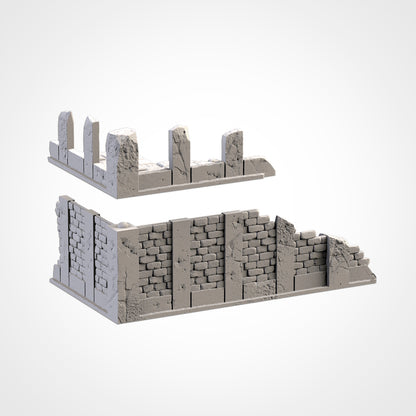 WTC City Ruins Set – Static Tournament Terrain for 28–32mm Games