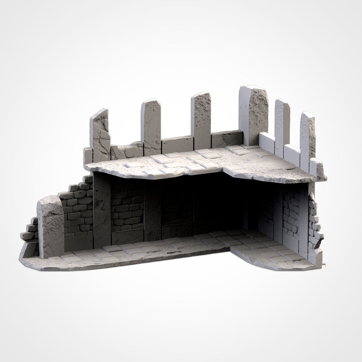 WTC City Ruins Set – Static Tournament Terrain for 28–32mm Games