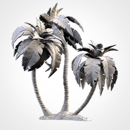 Palm Trees – Jungle & Island Terrain for 28–32mm Miniature Games