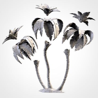 Palm Trees – Jungle & Island Terrain for 28–32mm Miniature Games