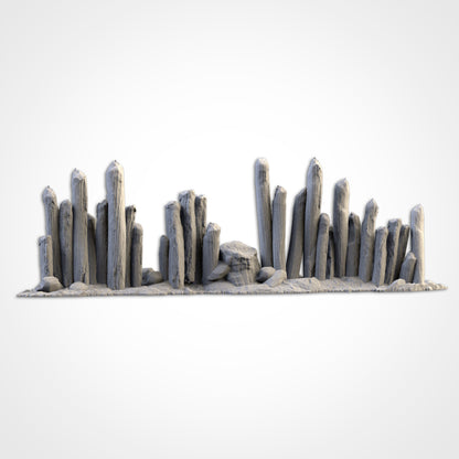 Wooden Fences and Stakes – Defensive Scatter Terrain for 28–32mm Games