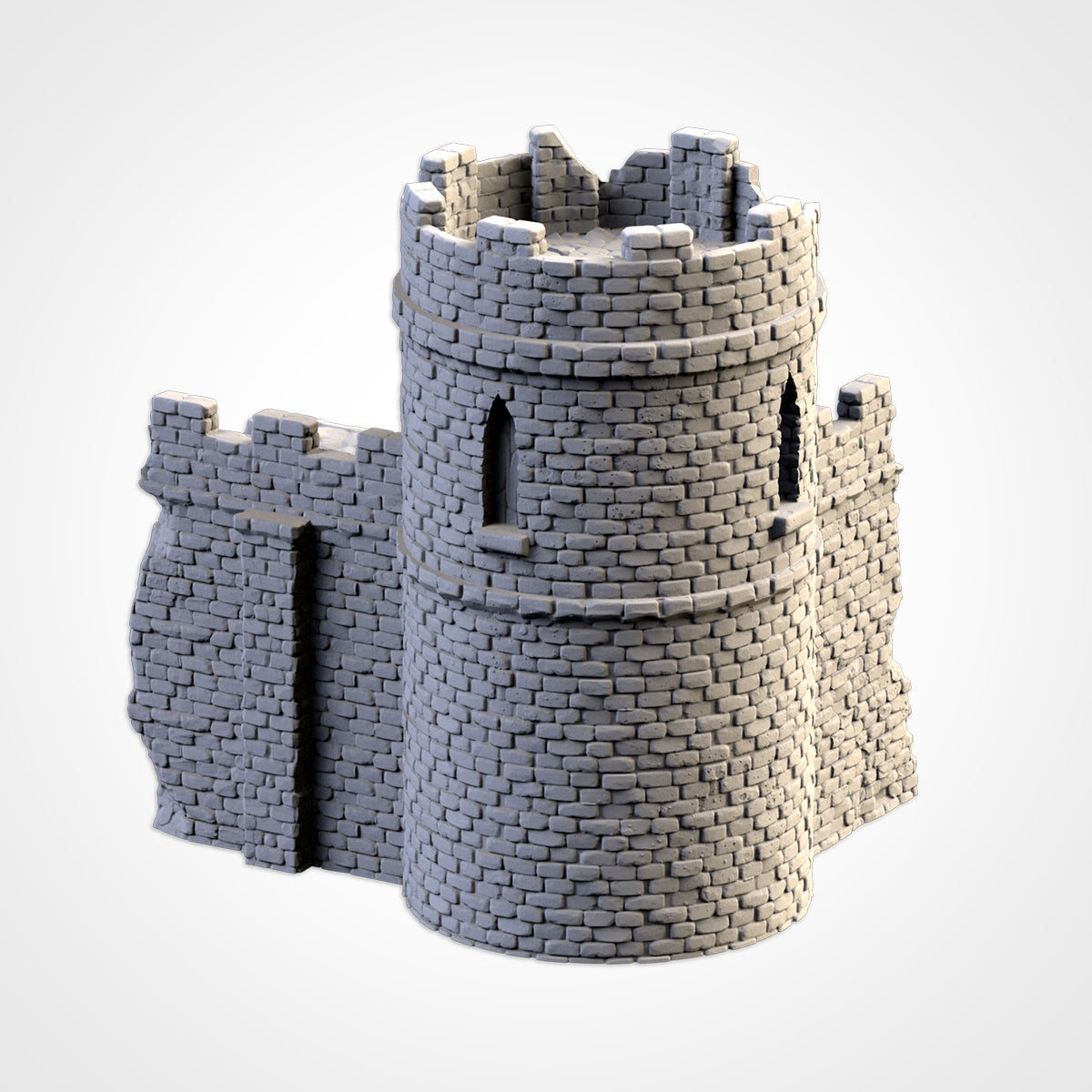 Ruined Castle – Modular Fortress Terrain for 28–32mm Games