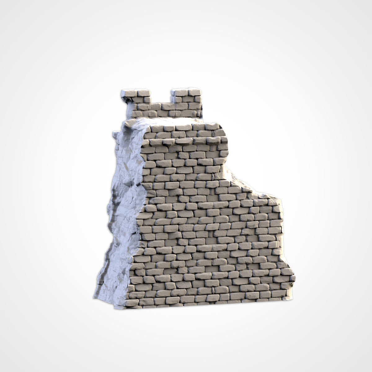 Ruined Castle – Modular Fortress Terrain for 28–32mm Games
