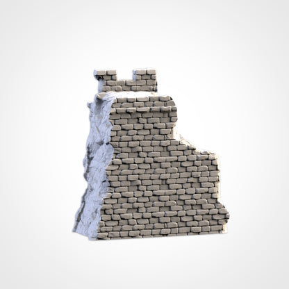 Ruined Castle – Modular Fortress Terrain for 28–32mm Games