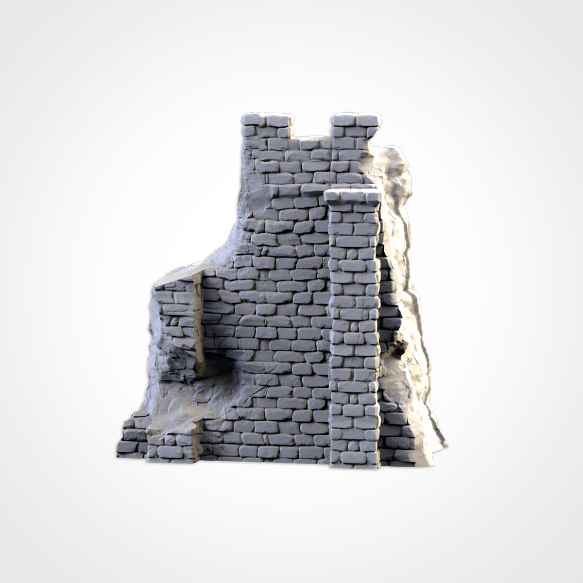 Ruined Castle – Modular Fortress Terrain for 28–32mm Games