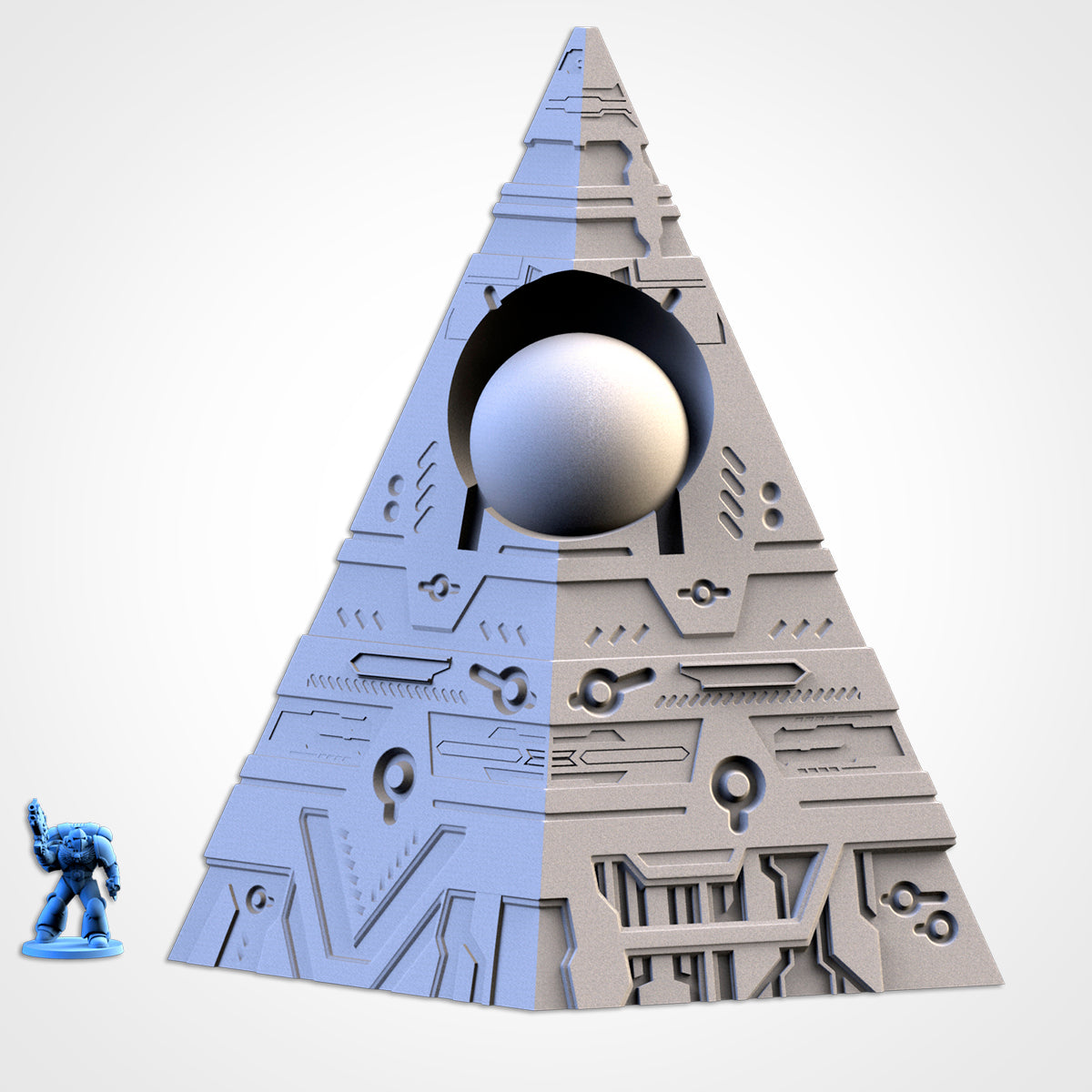 Xeno Pyramids – Alien Monuments & Ancient Structures for 28–32mm Games