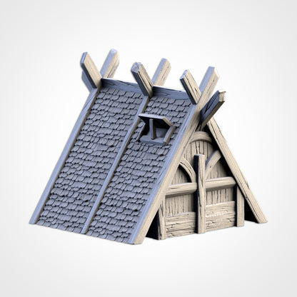 Viking Houses – Norse Village Terrain for 28–32mm Games
