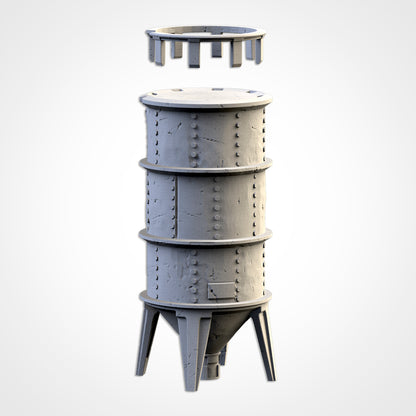 Silos and Storage Tanks – Industrial Terrain for 28–32mm Games
