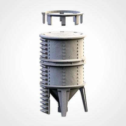 Silos and Storage Tanks – Industrial Terrain for 28–32mm Games