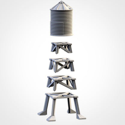 Silos and Storage Tanks – Industrial Terrain for 28–32mm Games