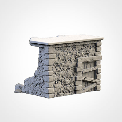 Abandoned Town - Modular Ruins for 28–32mm Games