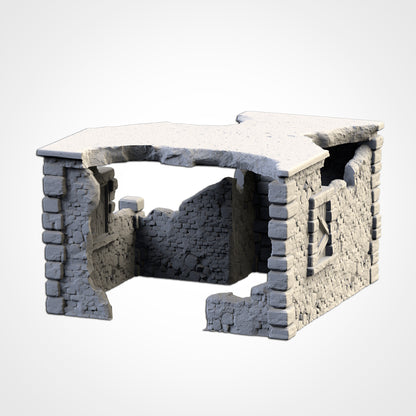 Abandoned Town - Modular Ruins for 28–32mm Games