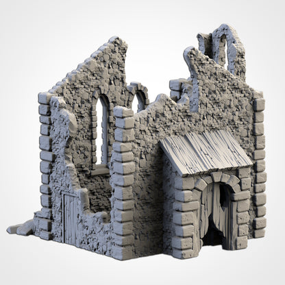 Abandoned Town - Modular Ruins for 28–32mm Games