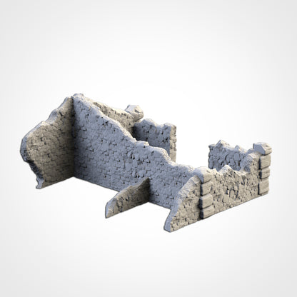 Abandoned Town - Modular Ruins for 28–32mm Games
