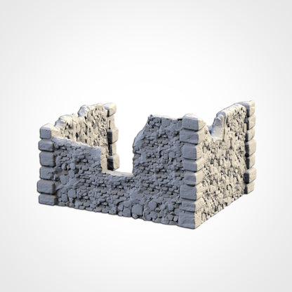 Abandoned Town - Modular Ruins for 28–32mm Games