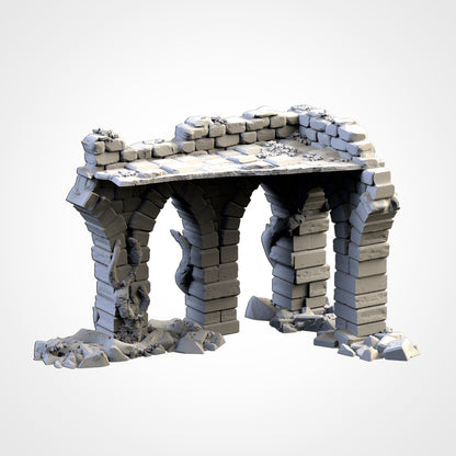 Abandoned City Ruins - Modular City Ruins for 28–32mm Games