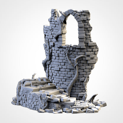 Abandoned City Ruins - Modular City Ruins for 28–32mm Games