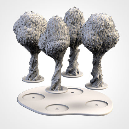 Classic Forests – Modular Tree Terrain for 28–32mm Games